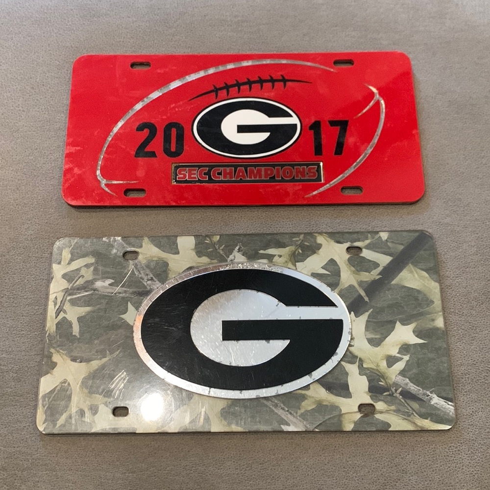 UGA Tags x2